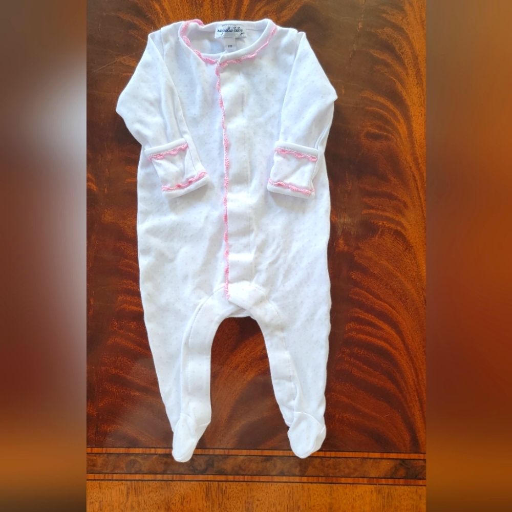 Newborn Magnolia Baby footie sleeper